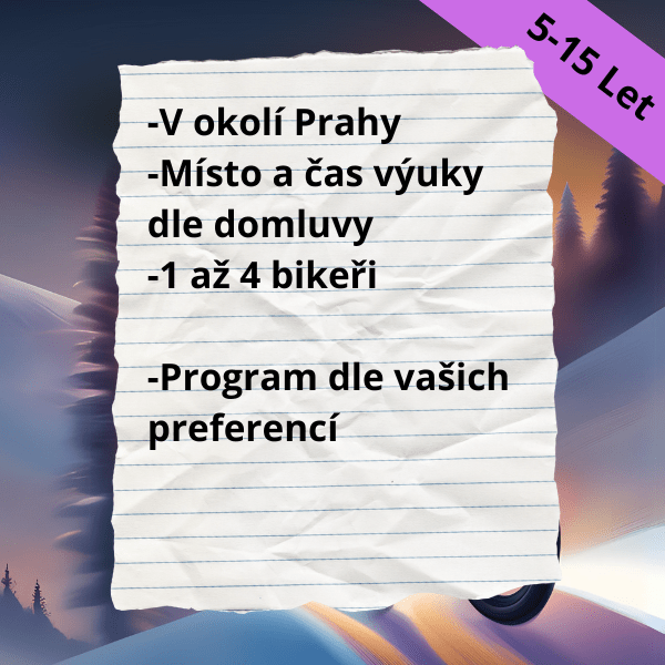 Individuální lekce 5 - 15 let - TreninkCyklistiky.cz