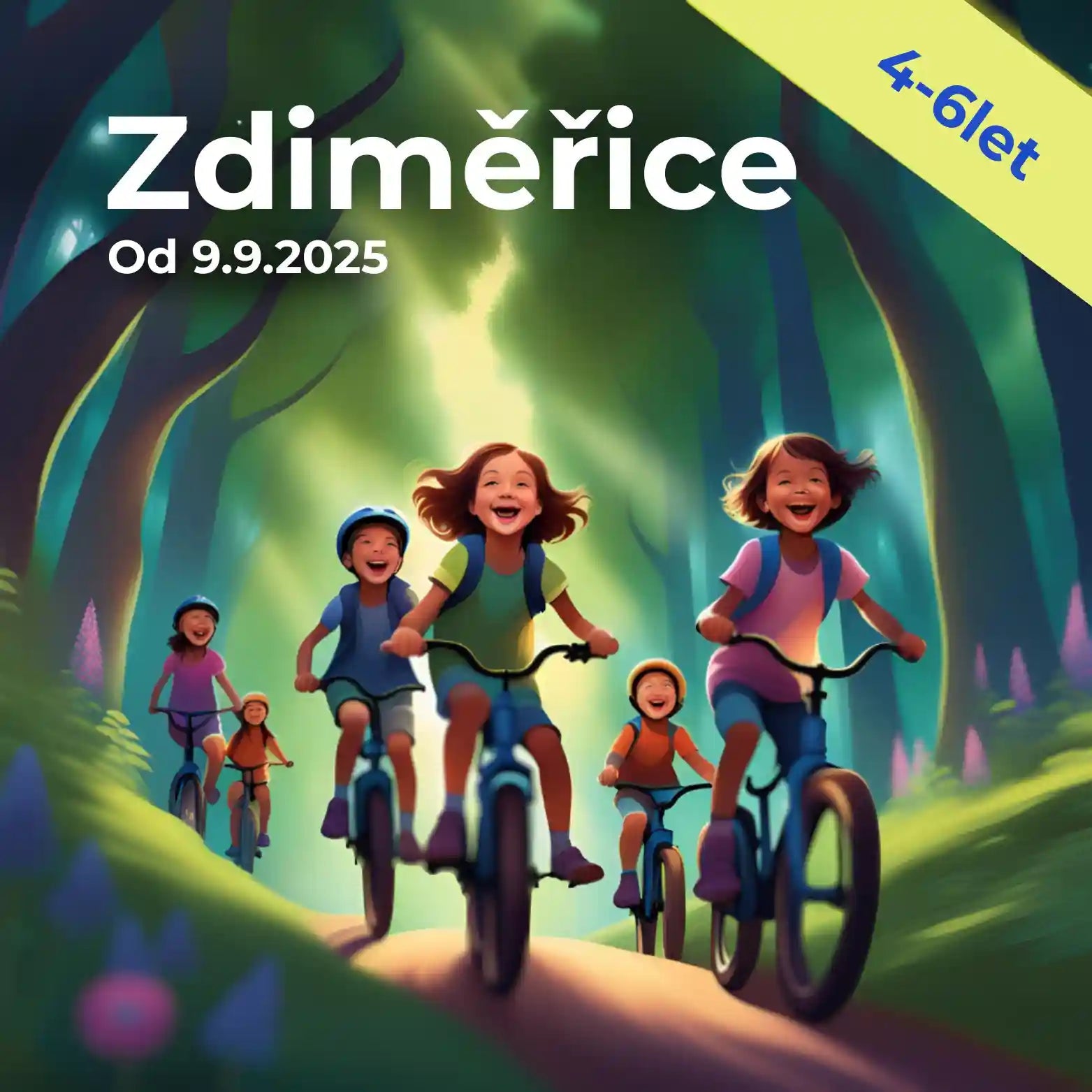 Cyklokroužek 4 - 6let Zdiměřice - TreninkCyklistiky.cz